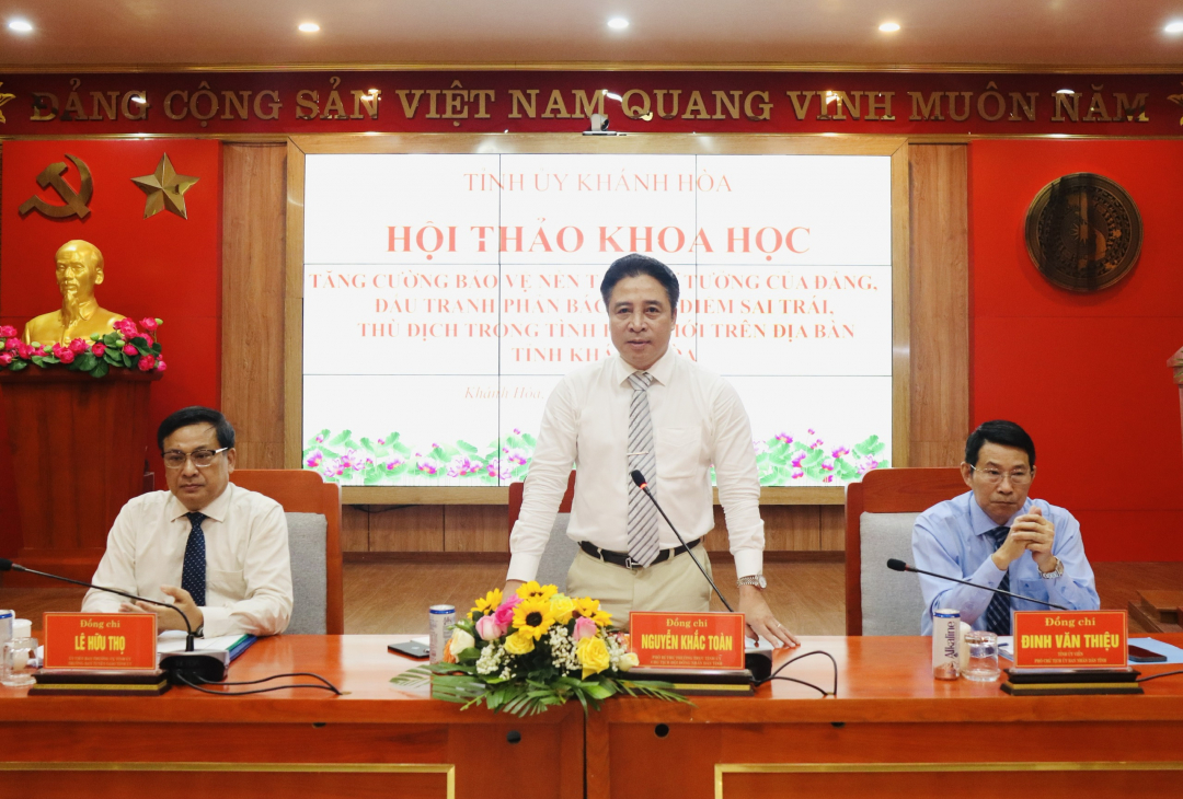 Khánh Hòa tăng cường đổi mới, nâng cao chất lượng, hiệu quả học tập, nghiên cứu, vận dụng và phát triển chủ nghĩa Mác - Lênin, tư tưởng Hồ Chí Minh trong tình hình mới